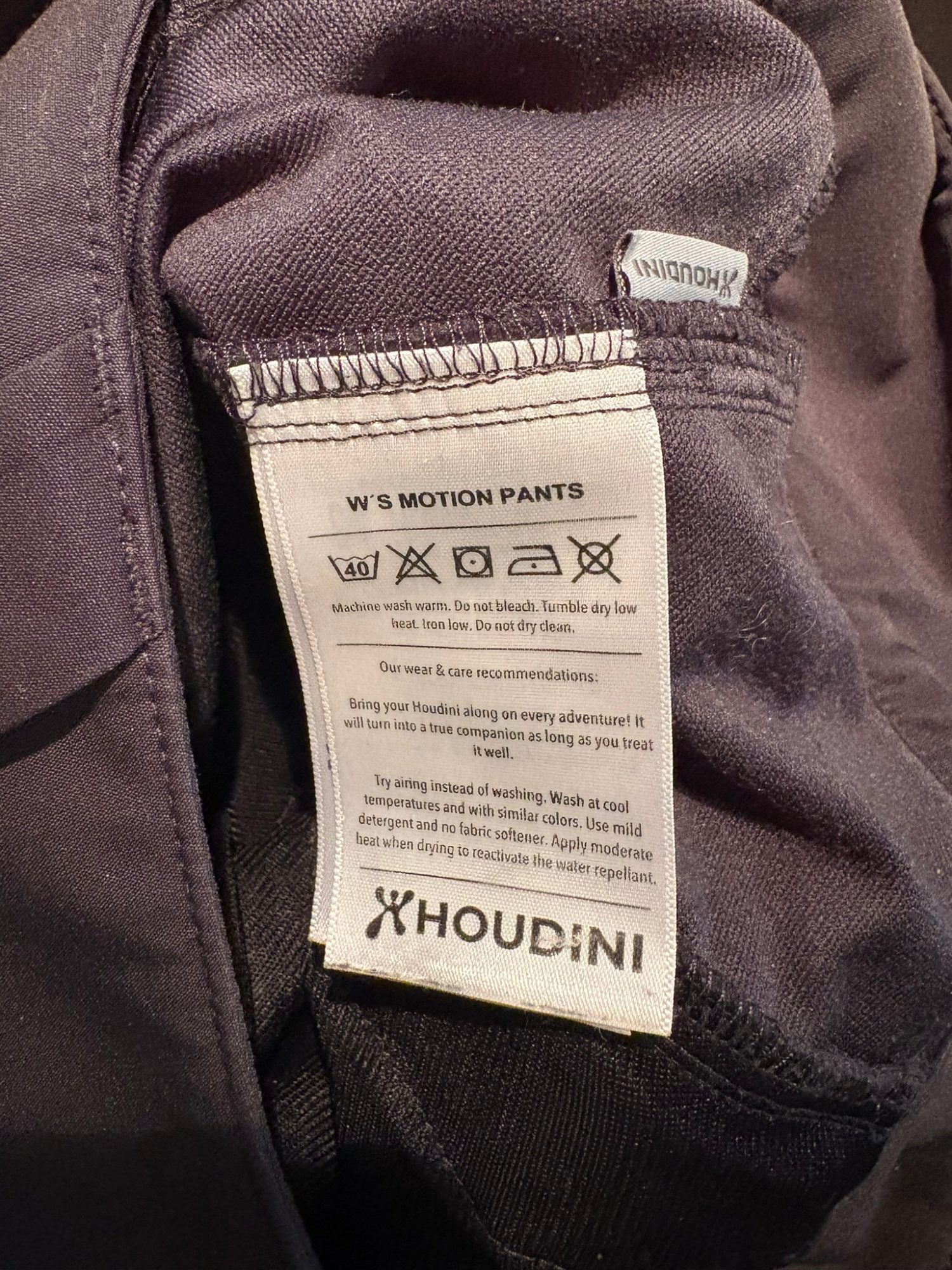 Houdini W's Motion Pants, bild 4 av 4